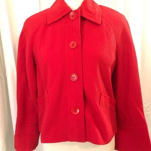 Jones New York Red Jacket